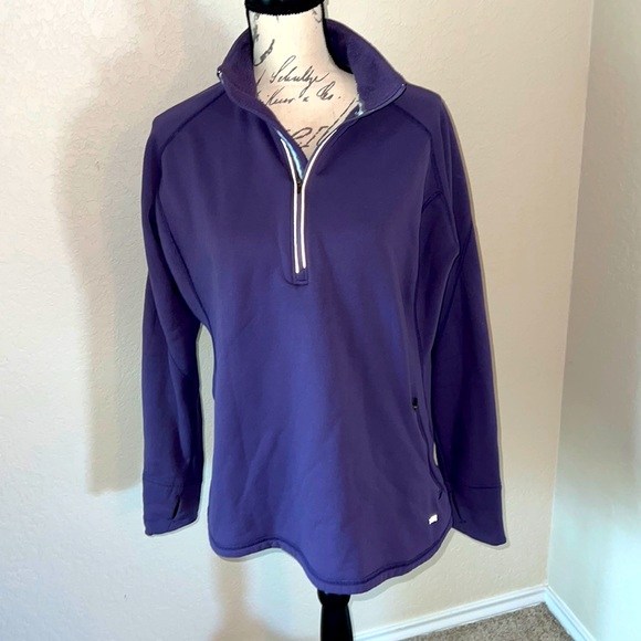 REI WOMEN’S QUARTER ZIP FLEECE PULLOVER - Picture 1 of 2